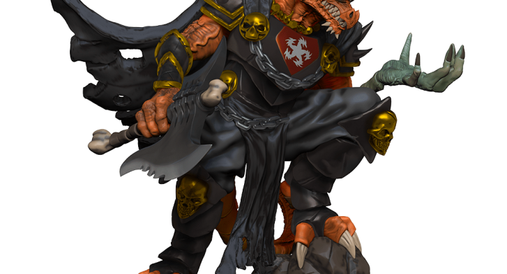 WizKids D&D Icons Of The Realms – Set Arkhan Il Crudele E L'Ordine Oscuro, 6 Miniature Dipinte