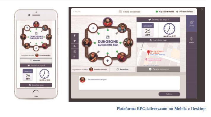 RPGdelivery.com: Plataforma para criar mesas e encontrar jogadores