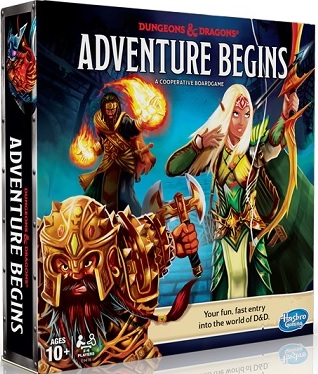 Dungeons & Dragons Adventure Begins: jogo de tabuleiro cooperativo